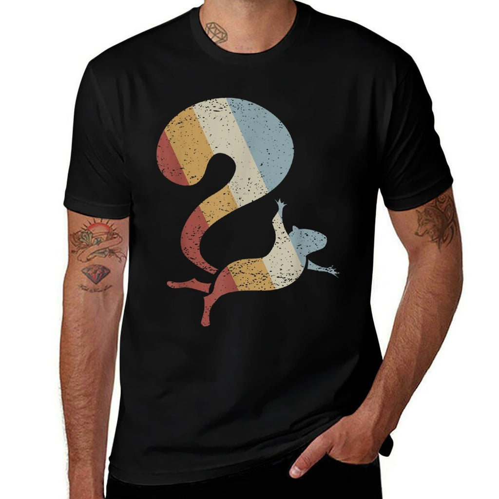 Squirrel Retro Style Vintage  Soft T-Shirt