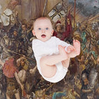 Battle of Grunwald by Jan Matejko Easy Care Throw Blanket