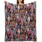 Villanelle Collage Lightweight Throw Blanket