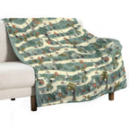 Jungle Cruise Print Sustainable Throw Blanket