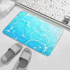 Anime Water Pattern  Toxin-Free Bath Mat