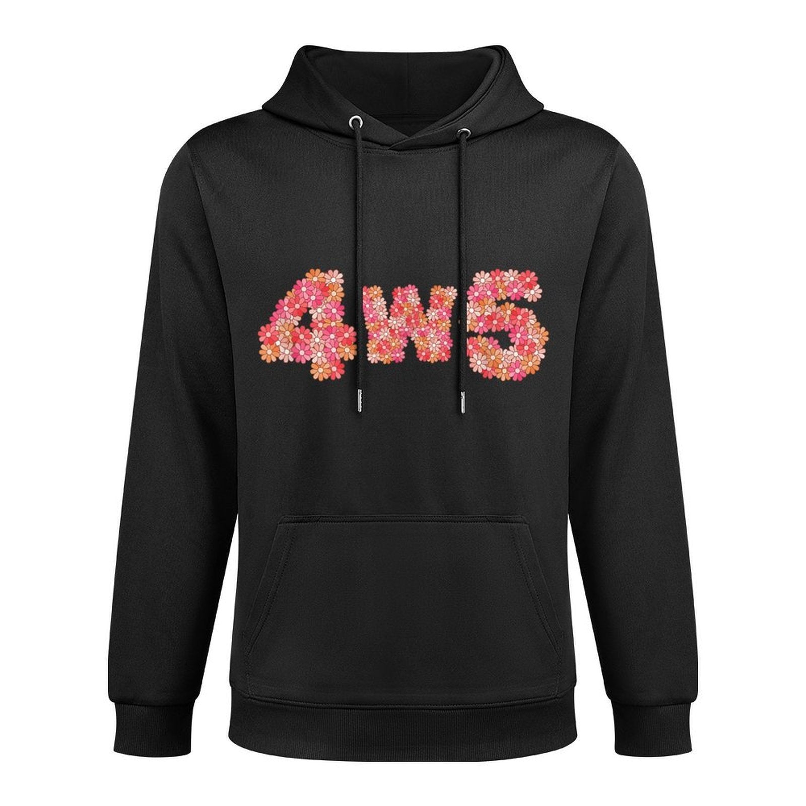 Enneagram 4w5 Type 4 Wing 5 Individualist Romantic Daisies Cotton-Polyester Blend Hoodie