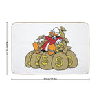 Picsou Art Drawing  Pet-Safe Bath Mat