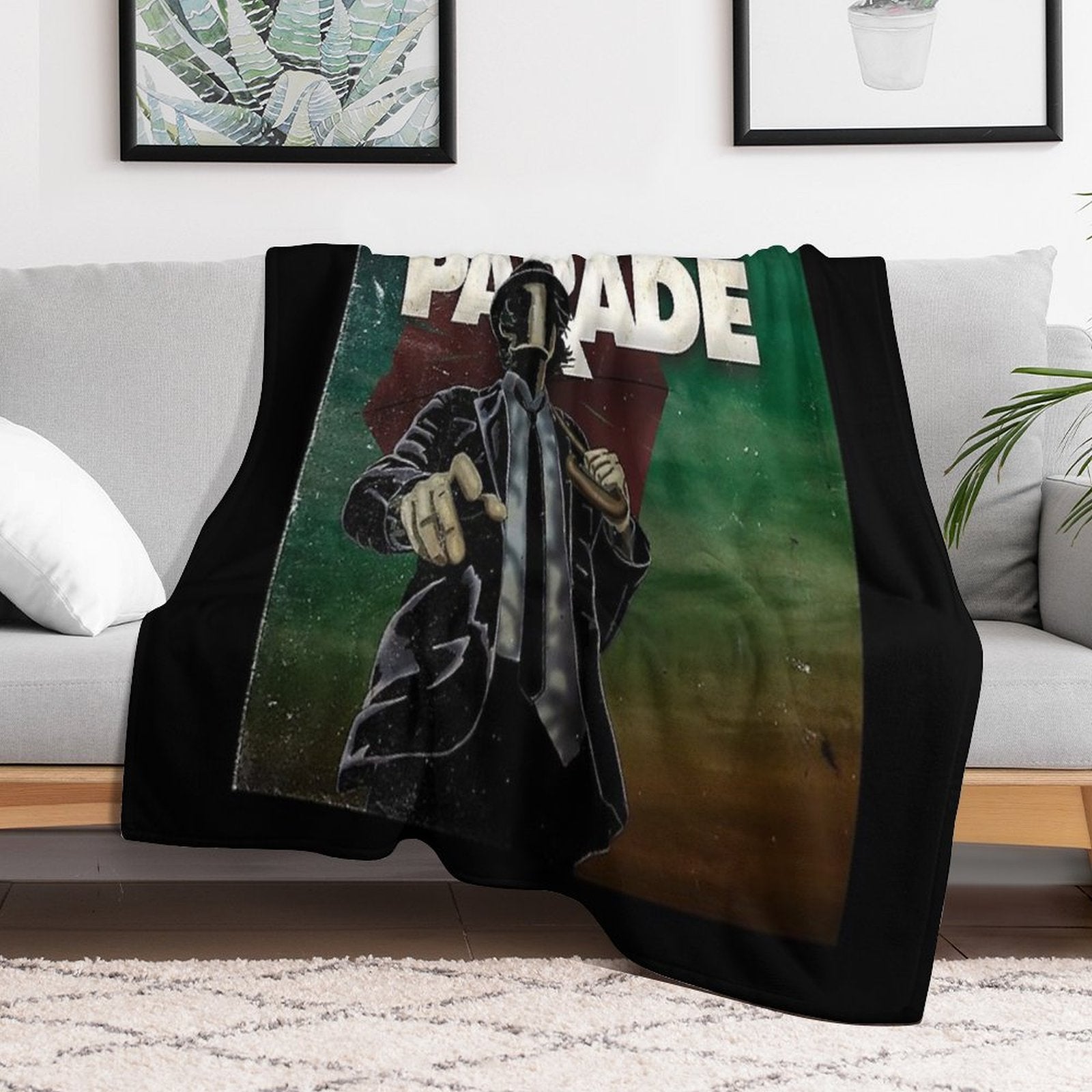 Mayday Parade Shrink-resistant Throw Blanket