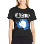 Antarctica Confusing Explorers Since 1820 Funny Antarctica  Relaxed-fit T-Shirt