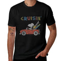 Peanuts Snoopy And Woodstock Cruisin  Soft T-Shirt