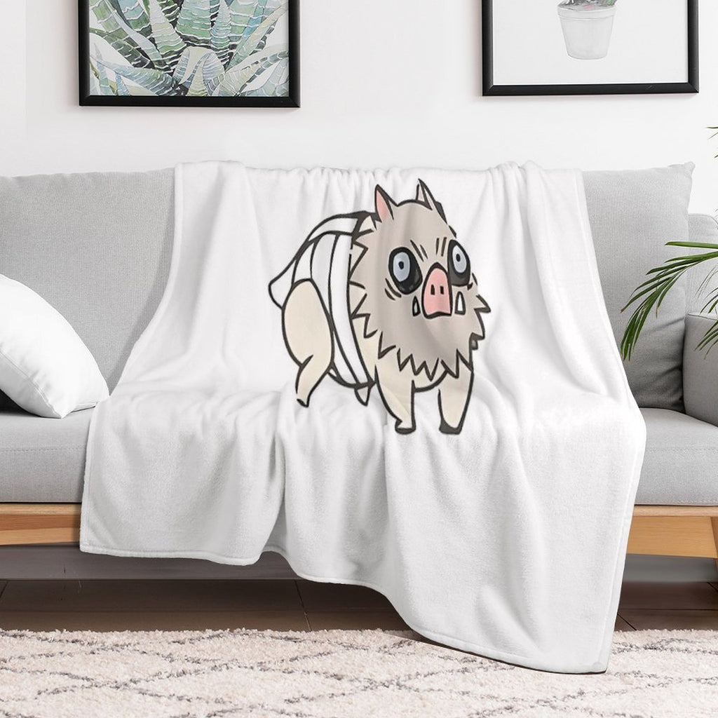 Hashibira Inosuke Premium Throw Blanket