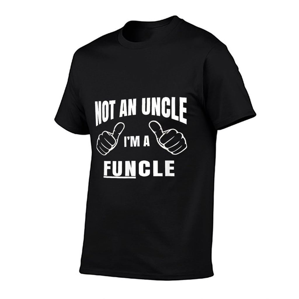 Mens Not An Uncle Im A Funcle- Uncle T Gift  Polyester Blend T-Shirt
