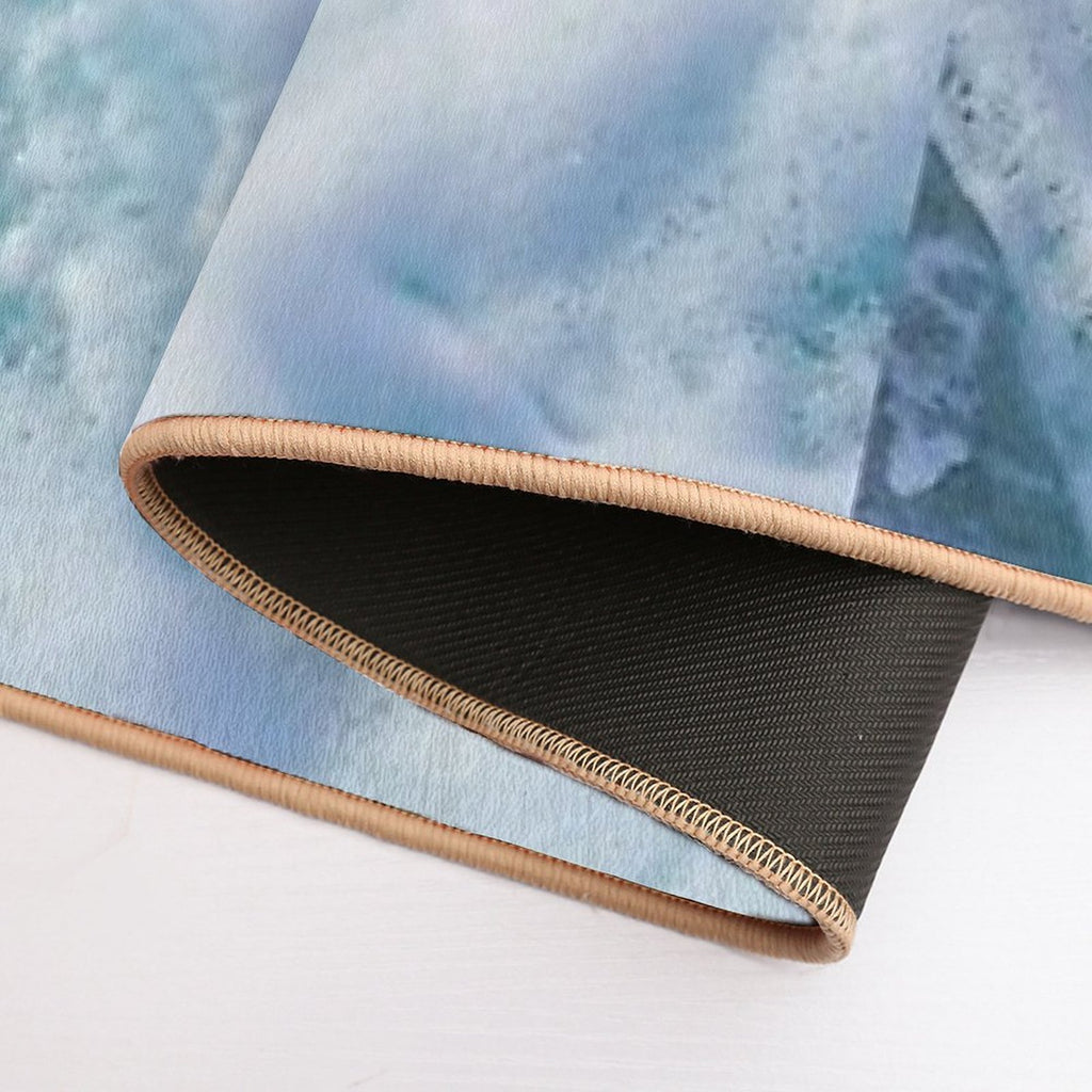 Ocean Waves  Stain-Proof Bath Mat