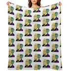 Beast Boy And Terra Easy Care Throw Blanket