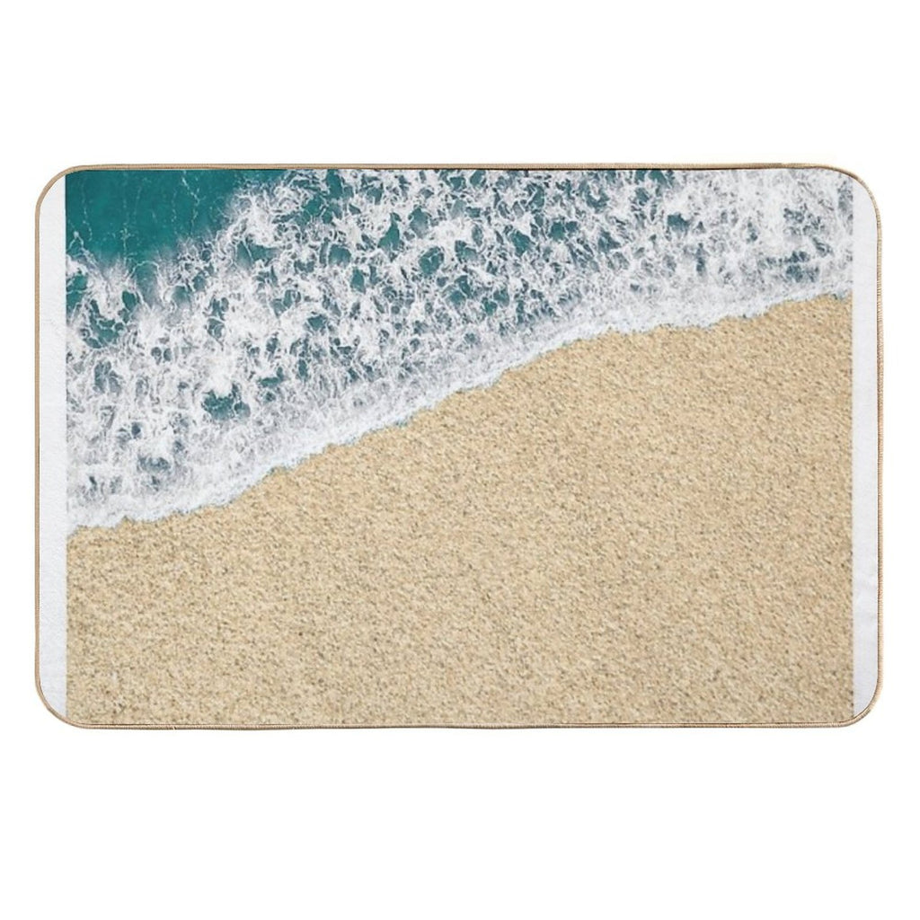 Summer Beach  Dirt-Trapping Bath Mat