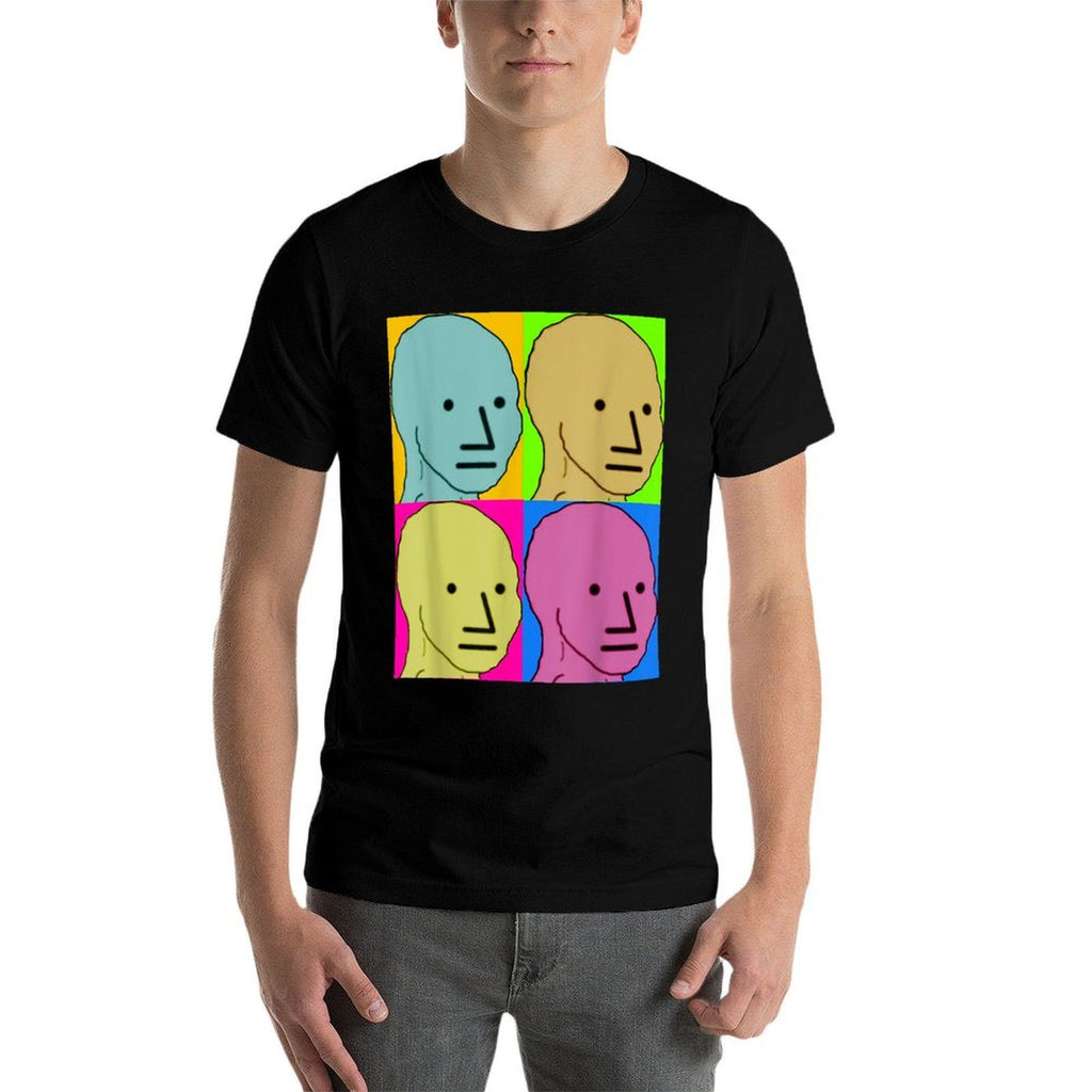 NPC Meme, Wojak Pop Art  Classic T-Shirt