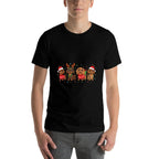 Funny Christmas Dachshund Santa Weiner Dog Lover Cute Xmas  Moisture-wicking T-Shirt