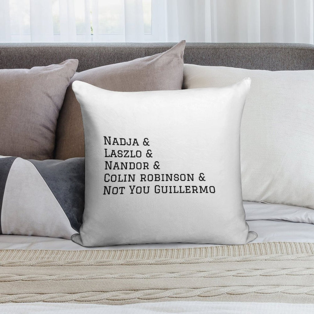 What We Do in The Shadows Soft Bedroom Essential Throw Pillow