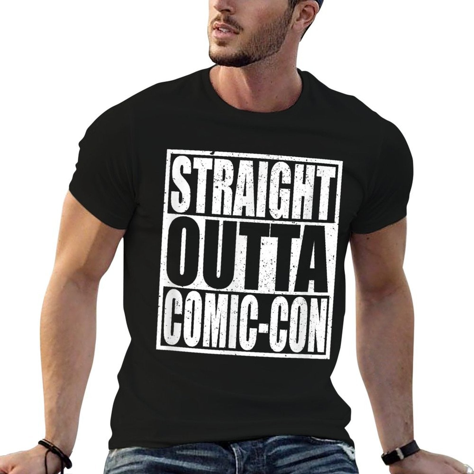 Straight Outta Comic-Con Anime Lover Cosplay  Versatile T-Shirt