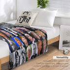 Fascism - A Warning Wrinkle-free Throw Blanket