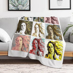 Warhol Venus Multi-functional Throw Blanket