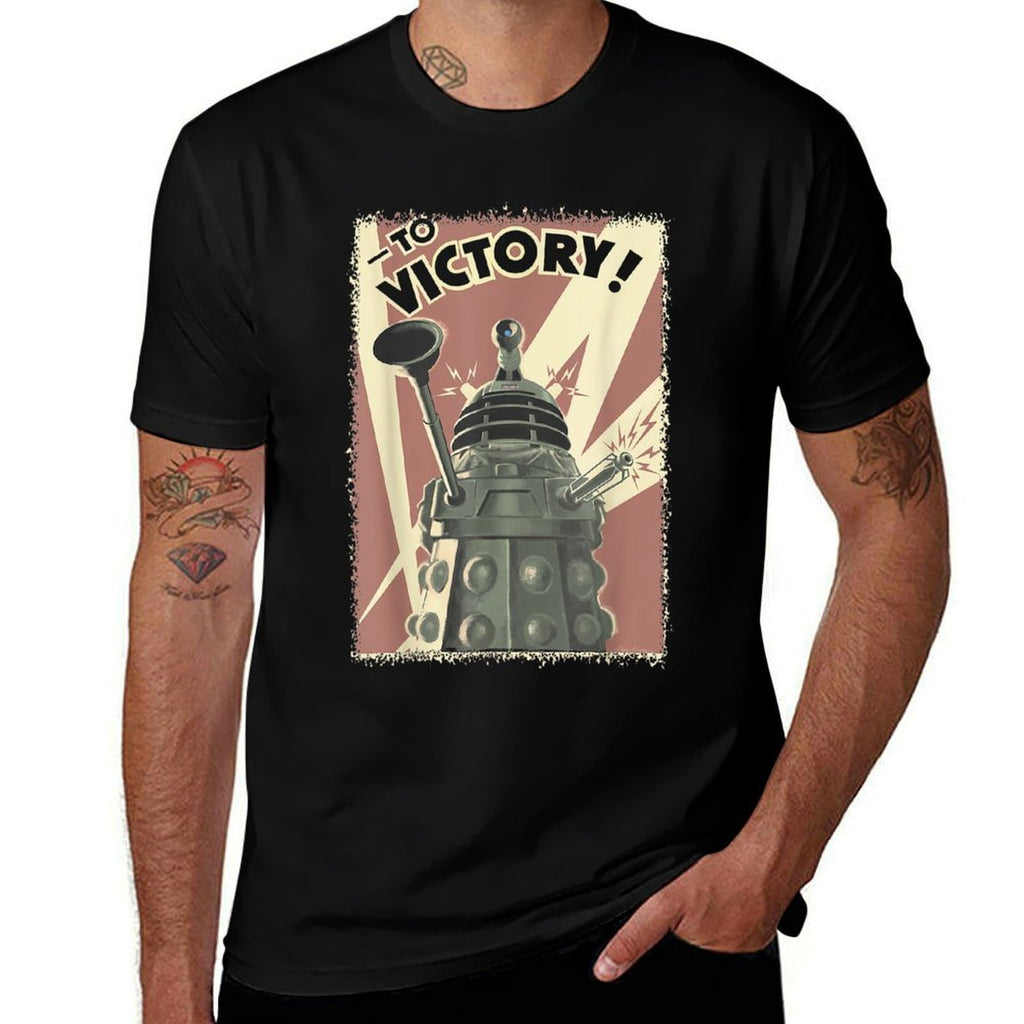 Propoganda Dalek Sci-Fi Fan 60th Anniversary  Soft T-Shirt