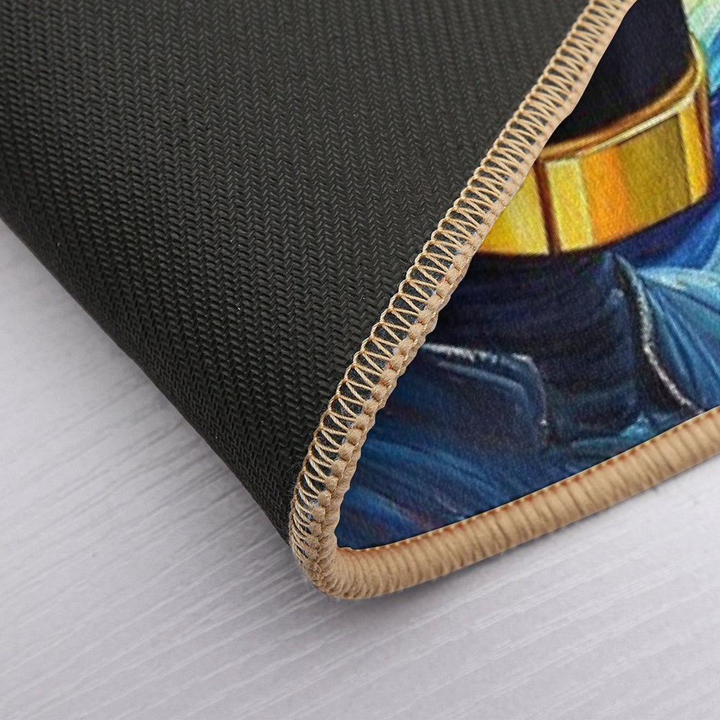 Starry Punk  Easy Maintenance Bath Mat