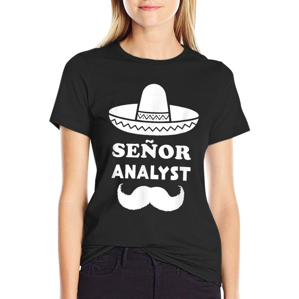 Senior Analyst Pun  Wrinkle-resistant T-Shirt