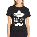 Senior Analyst Pun  Wrinkle-resistant T-Shirt