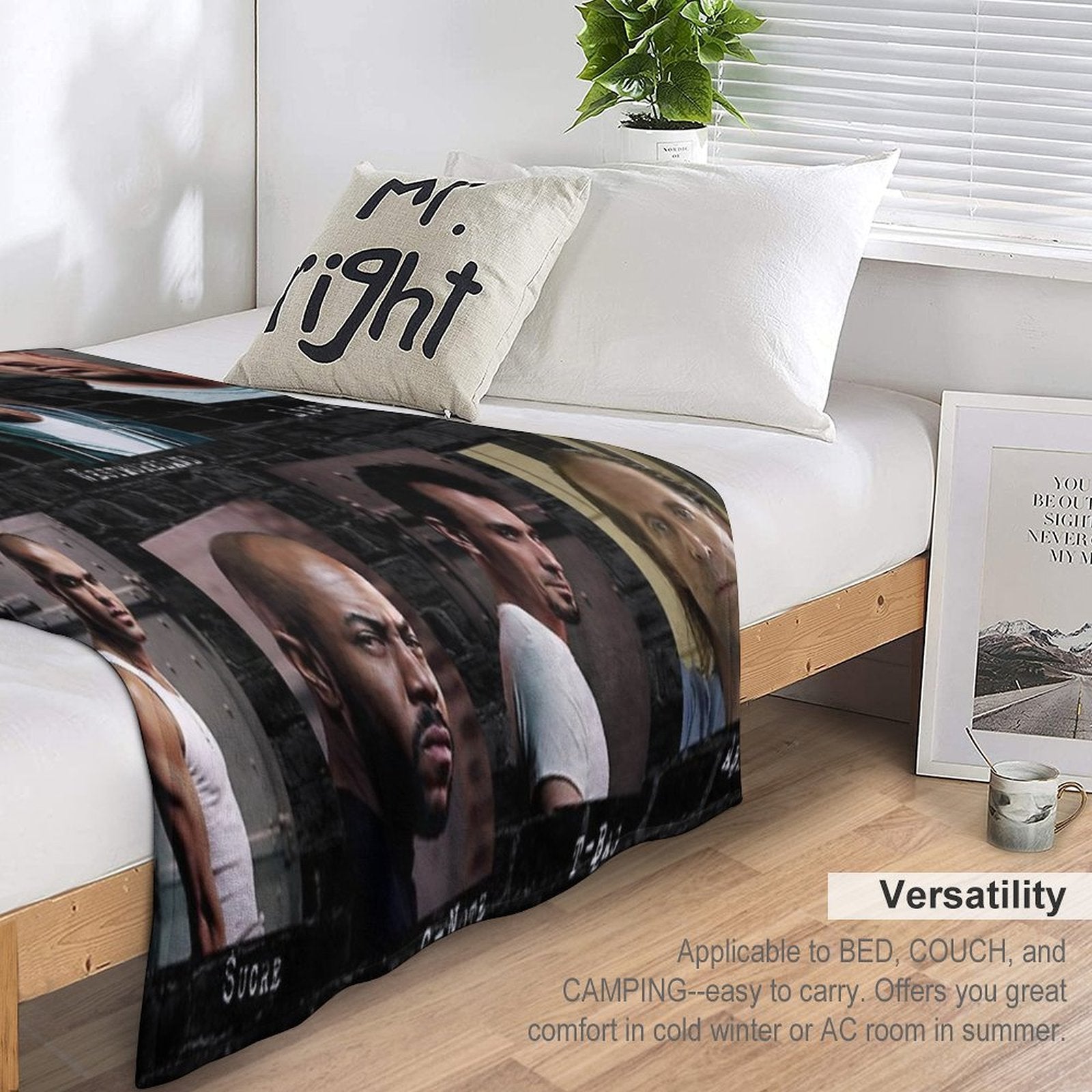 Prison Break Anti-pilling Throw Blanket