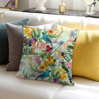 Tropical Paradise II Soft Bedroom Essential Throw Pillow