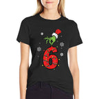 Number 6 Matching 67 Meme 6 7 Christmas Boys Youth Kids Comfortable T-Shirt