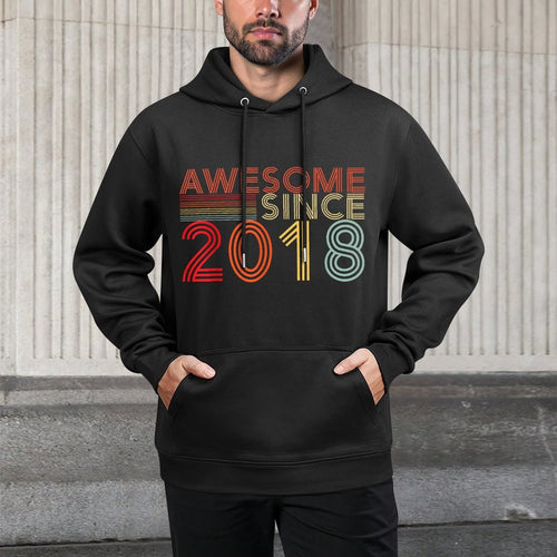 7 Year Old BDay Decorations Son Boy 7yr 2018 7th Birthday Versatile Streetwear Hoodie