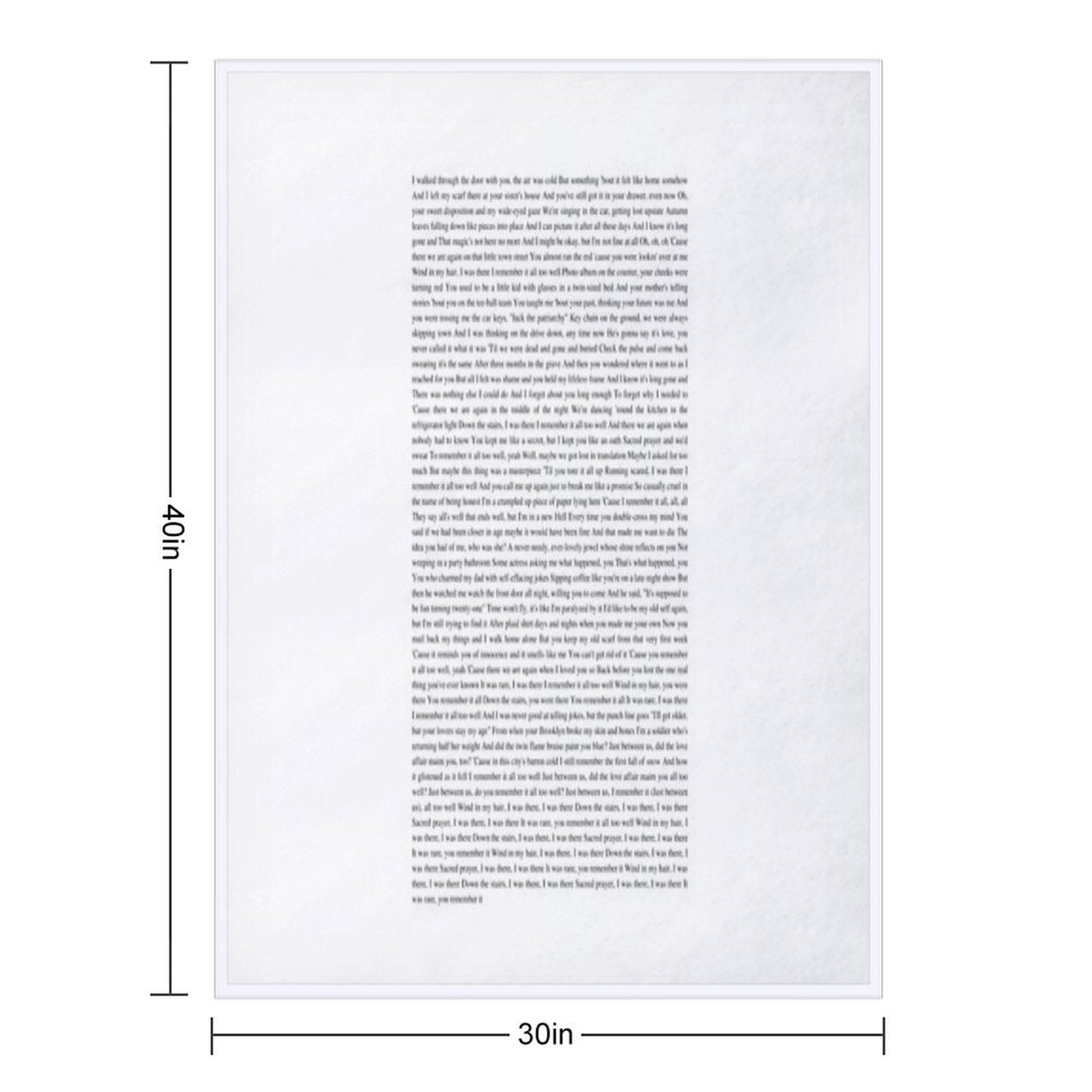 All Too Well (10 Minute Version) (Taylor's Version) (From The Vault) - Taylor Swift Versatility Throw Blanket