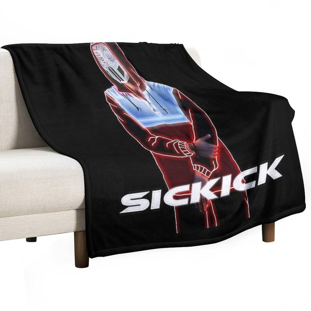 Sickick Music S!ckK!ck Lightweight Throw Blanket
