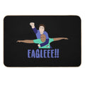 Scrubs JD And Turk Eagle Funny Quote  Stain-Proof Bath Mat