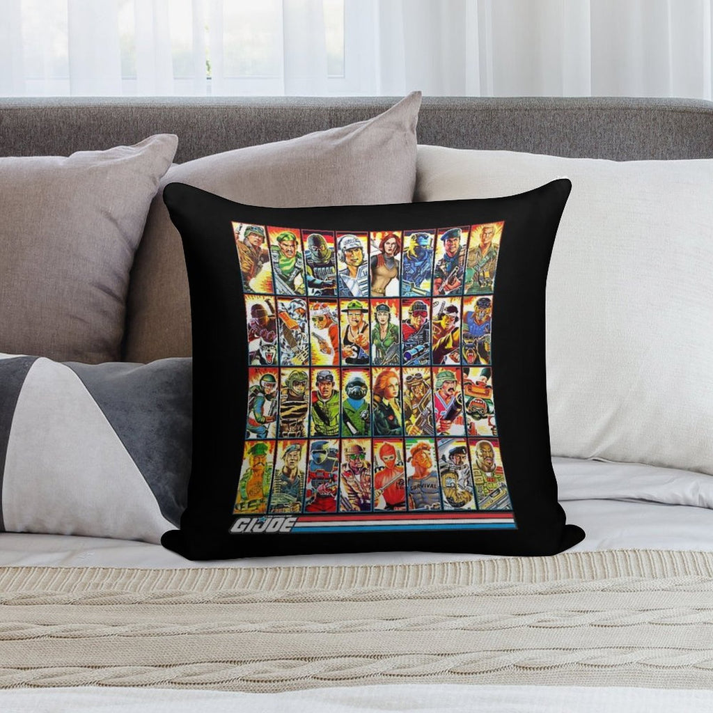 G.I. Joe in The 80s! Soft Style Accent Throw Pillow