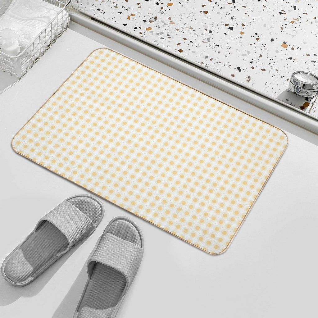 Sun Pattern  Fade-Resistant Bath Mat