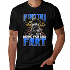 Funny Alpha Wolf Meme Cringe Werewolf Unisex Adults Ns Black Small  Summer-ready Fabric T-Shirt