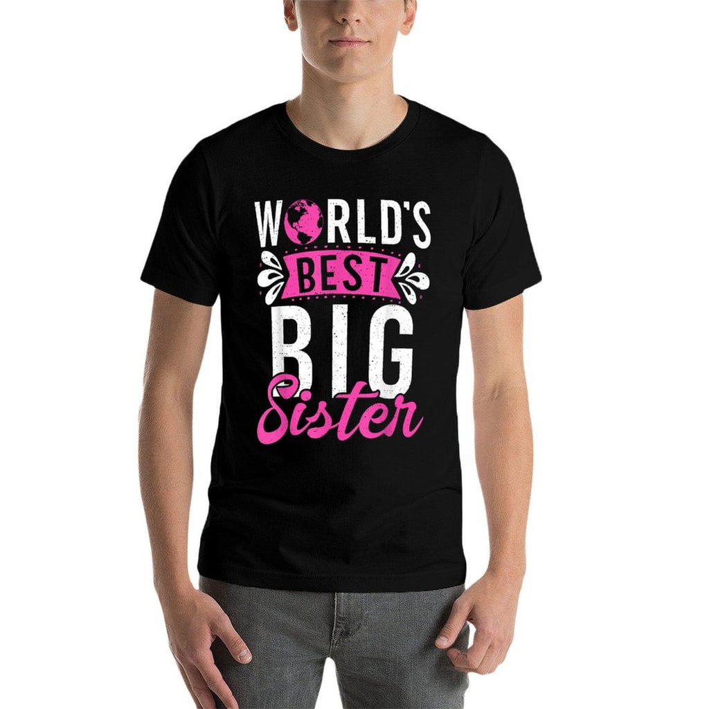 Worlds Best Big Sister  Polyester Blend T-Shirt