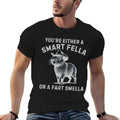 Youre Either A Smart Fella Or A Fart Smella Funny Sarcastic  Affordable Price T-Shirt