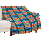 Kurt Vonnegut Books All-season Throw Blanket