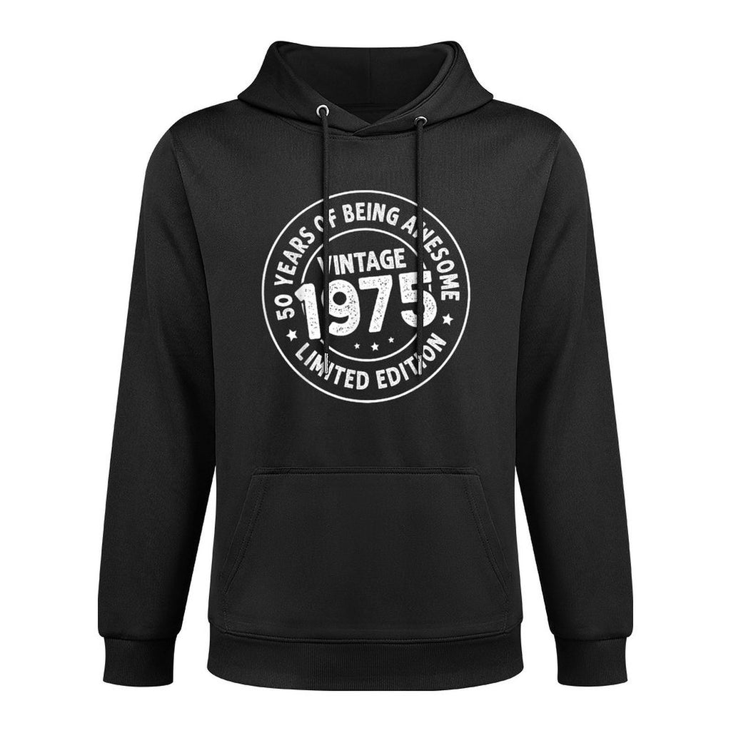 Vintage 1975 Limited Edition 50-Year-Old Gifts 50th Birthday Shape Retention Hoodie