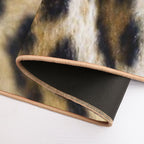 Leopard Skin Pattern  Fade-Resistant Bath Mat