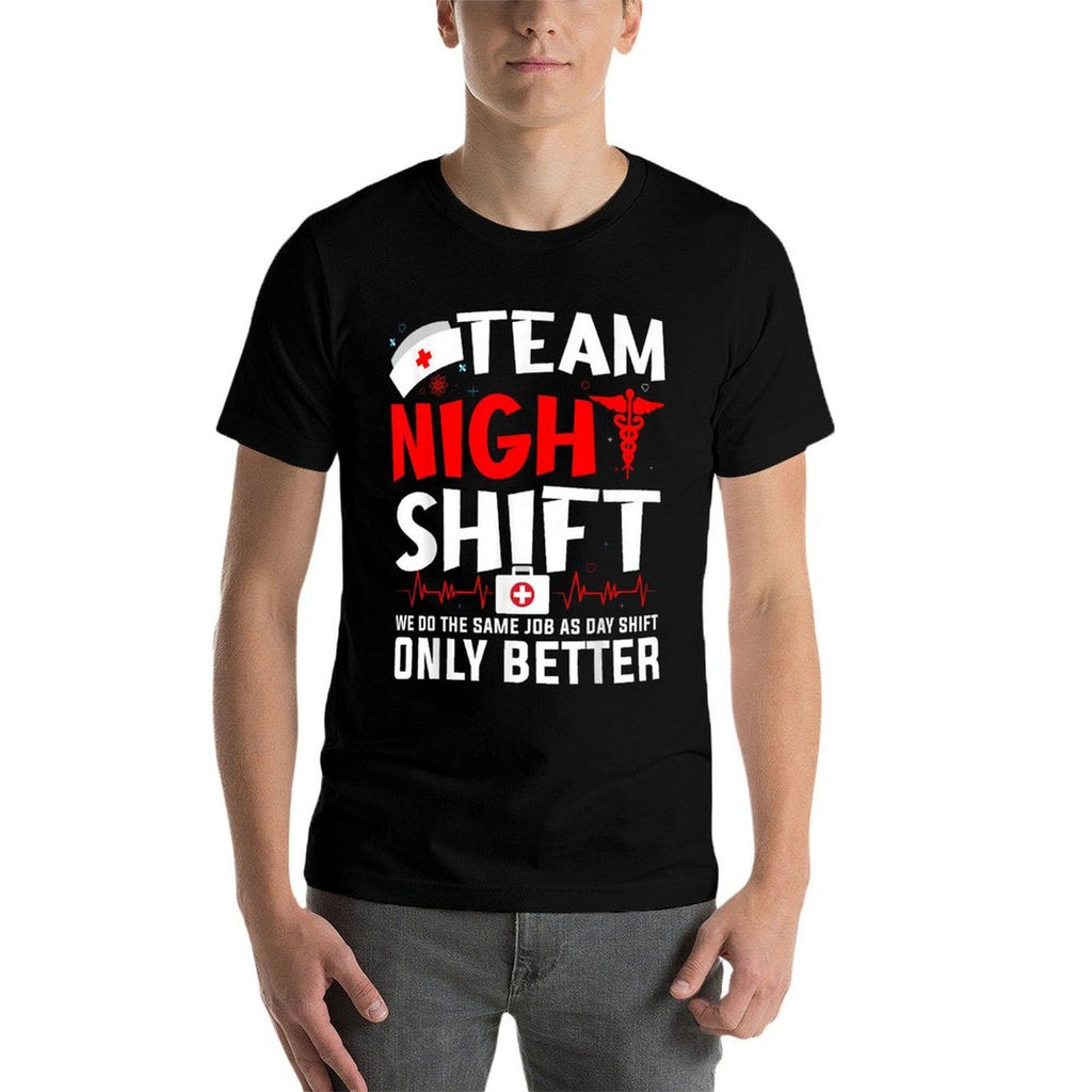 Team Night Shift - Nurse Appreciation - Night Shift Nurse  Breathable T-Shirt