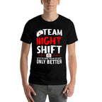 Team Night Shift - Nurse Appreciation - Night Shift Nurse  Breathable T-Shirt