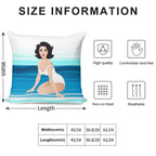 Suddenly Liz Soft Style Accent Throw Pillow