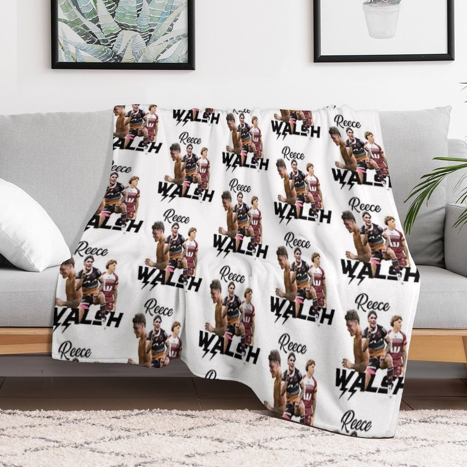 Reece Walsh Lightweight Throw Blanket