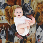 Dog Lovers Quick-dry Throw Blanket