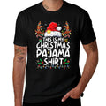 This Is My Christmas Pajama Funny Xmas PJs Men Women  Breathable T-Shirt