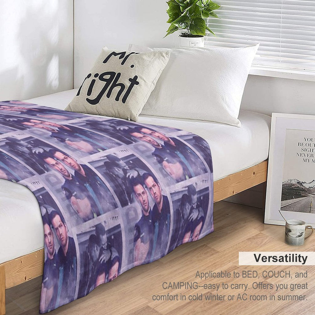 911 Buddie - Memories - Buck And Eddie Multi-functional Throw Blanket