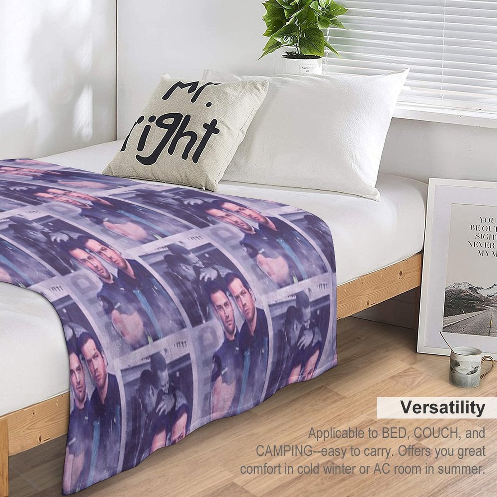 911 Buddie - Memories - Buck And Eddie Multi-functional Throw Blanket