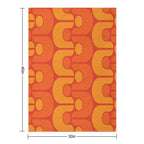 Golden Oldie Machine-washable Throw Blanket