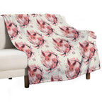 Sakura Eeveelution Machine-washable Throw Blanket